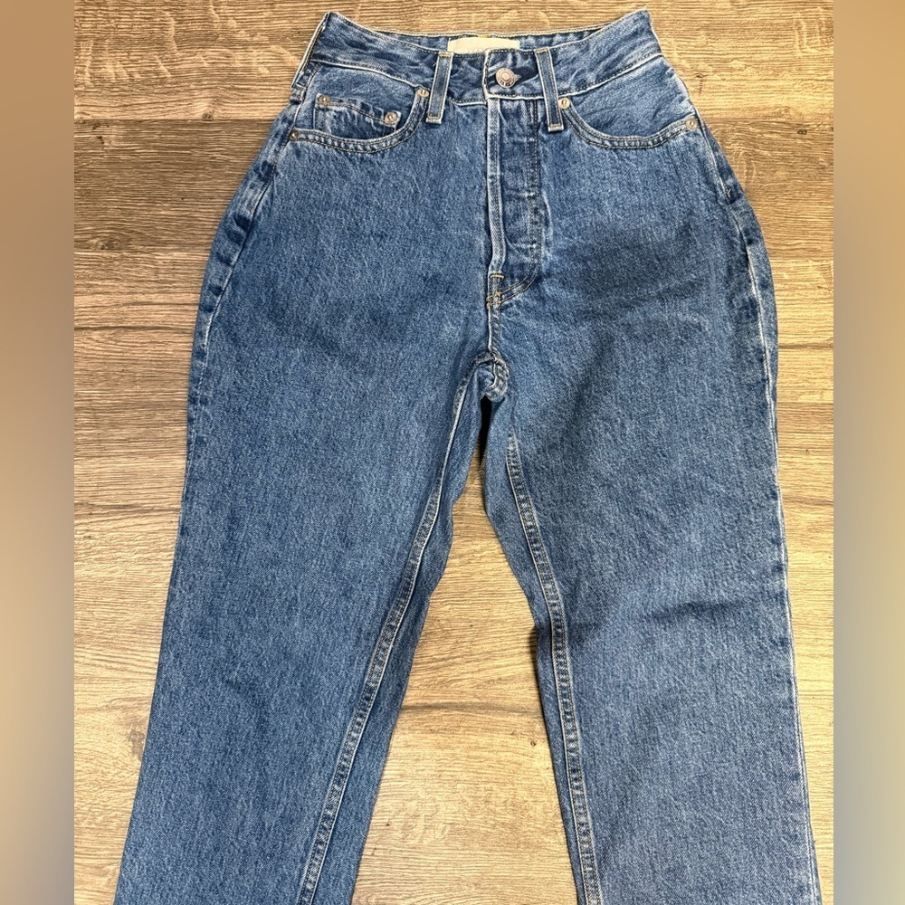 Everlane Indigo Blue Jeans - Picture 6 of 16